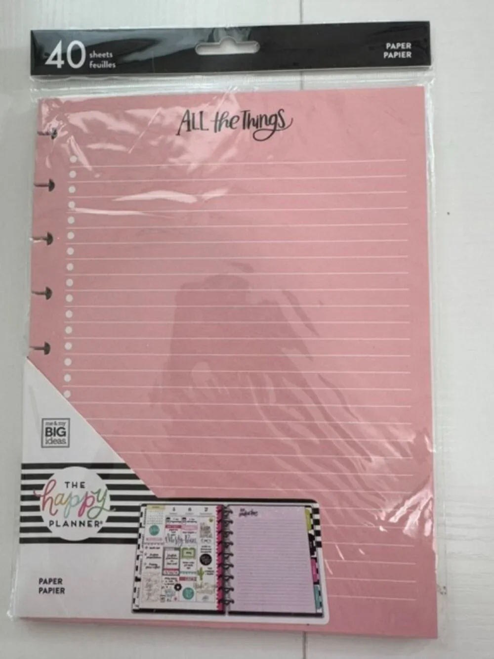 NIP The Happy Planner Classic Refill Note Pages